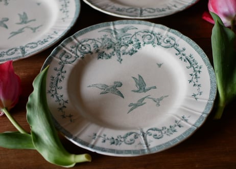GIEN,  ”Marie-Antoinette" plate