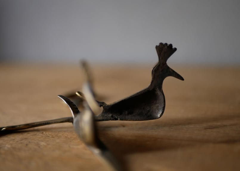 キャンドルスナッファー BIRD フランスヴィンテージ ブロカントのある