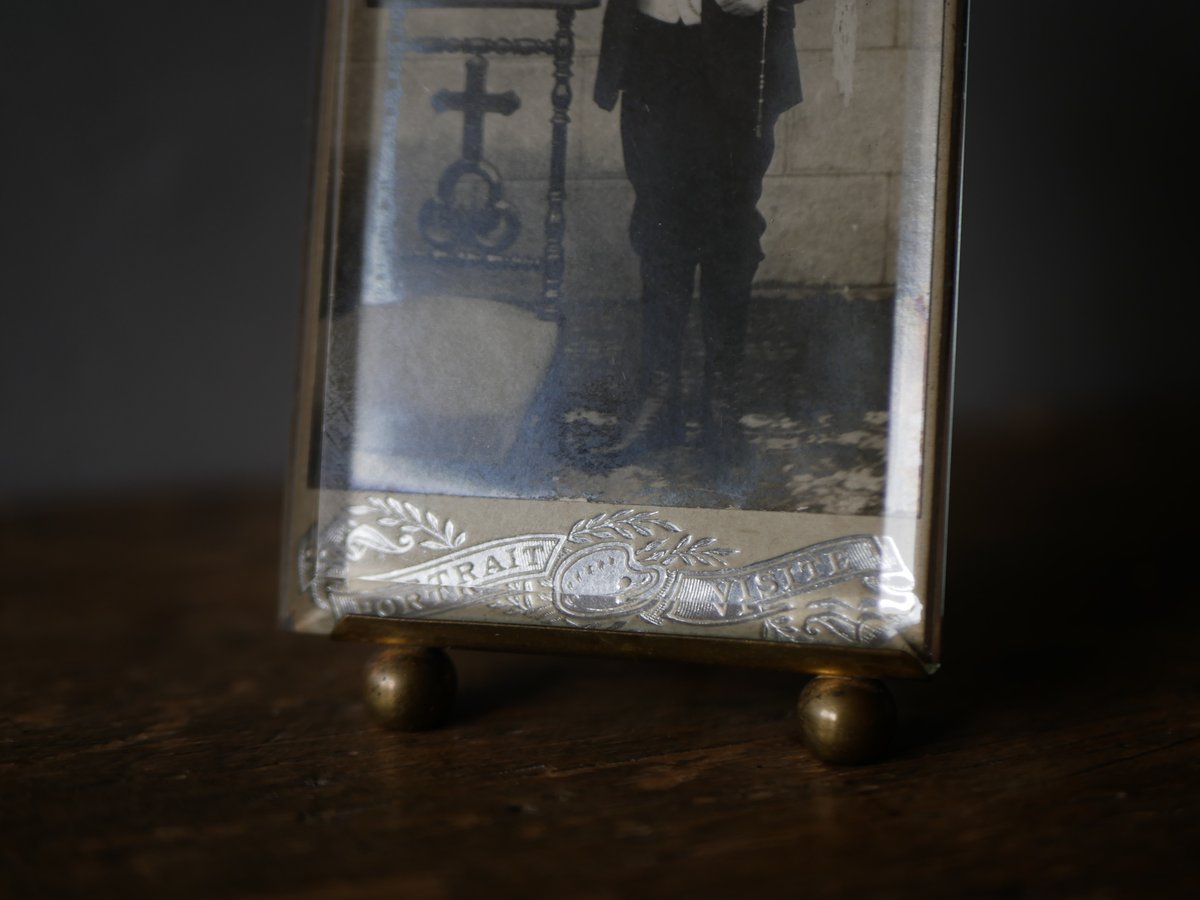 フォトフレーム フランスアンティーク 写真立て ブロカント