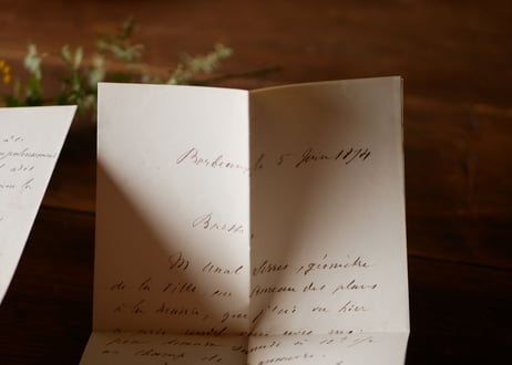 #6  Old french Letter