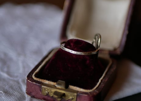 filigree silver ring