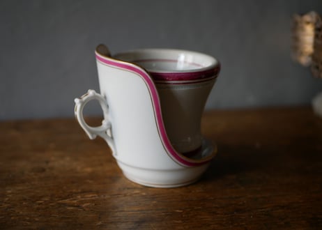 Brulot cup with saucer