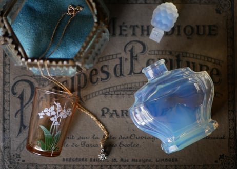 Perfume Bottle, OPALIN