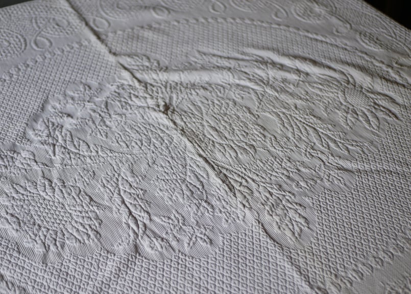Pique de Marseille, Bed cover | mamantique