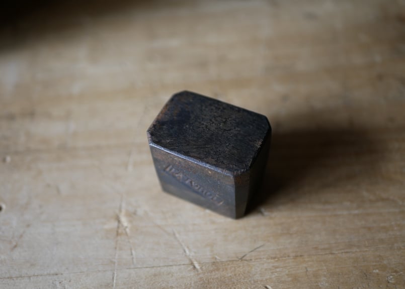 モノグラム ペーパーウェイト 文鎮 フランスアンティーク ブロカント