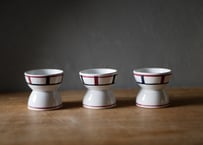 バスク柄　エッグスタンド　フランスアンティーク　アンティークのある暮らし　ブロカント