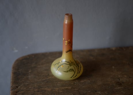 mimosa フラワーベース　花器　花生け　フランスアンティーク　ミモザ　アンティークのある暮らし