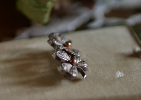 Siver Brooch, Clover