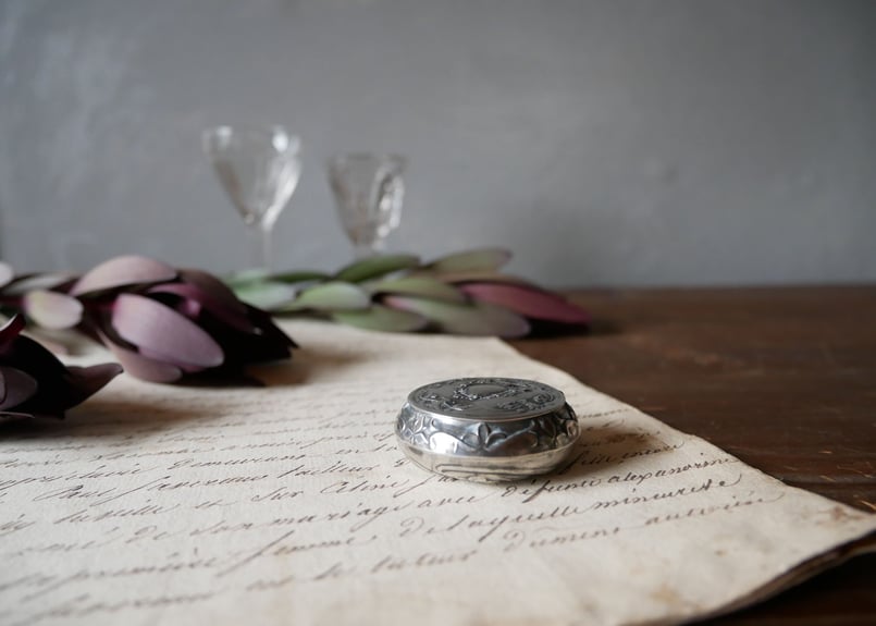 フランスアンティーク ピルケース リングケース | mamantique