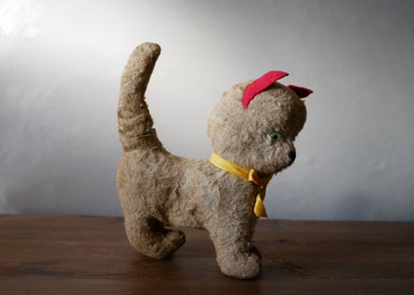 フランスアンティーク　子猫　シュタイフ