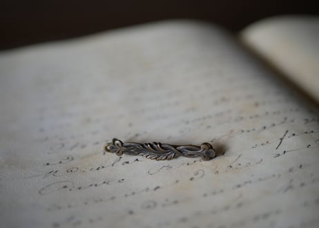 アールヌーボー ブローチ FRANCE antique BROCANTE vintage