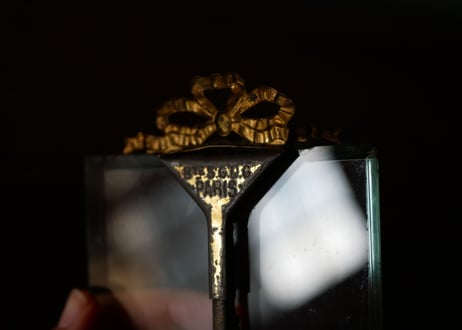 硝子の写真立て　フランスアンティーク　Small