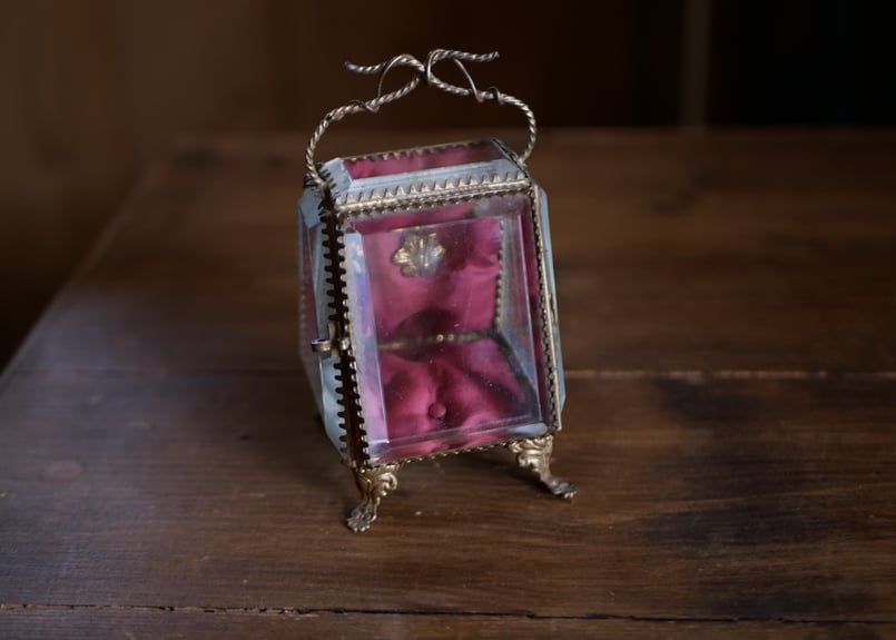 オルモル 懐中時計用 ジュエリーケース フランスアンティーク