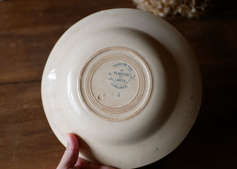 フランスアンティークプレートブロカント