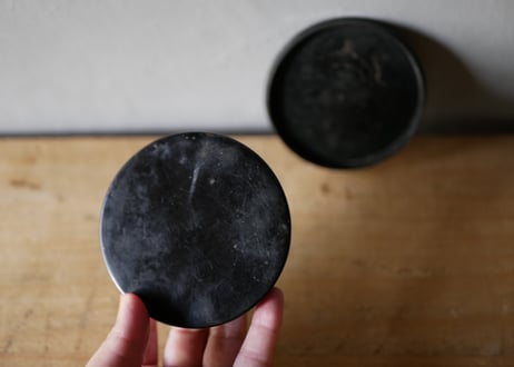 パピエマシェ　平らな小物入れ　フランスアンティーク　アンティークのある生活