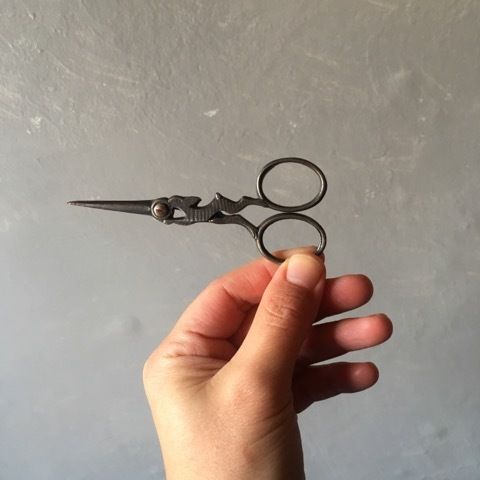 フランスアンティーク 古道具 ハサミ scissors / アンティークハサミ イギリスのはさみ | cocon