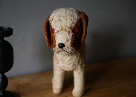 オールドトイ　DOG　犬　ワンちゃん　フランスアンティーク　ブロカントのある暮らし