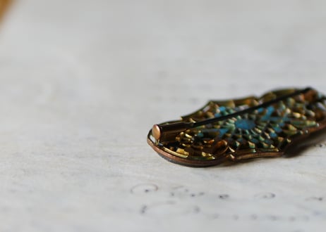 トレド　ミニカメオ　ヴィンテージブローチ　アンティークファッション　ヴィンテージアクセサリー
