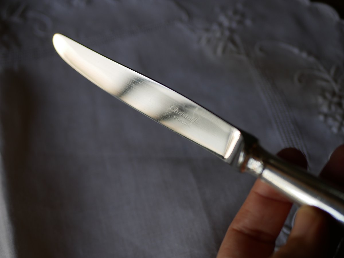 Cristofle クリストフル デザートナイフ フランスブロカント