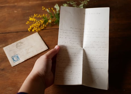 #1 Old french Letter