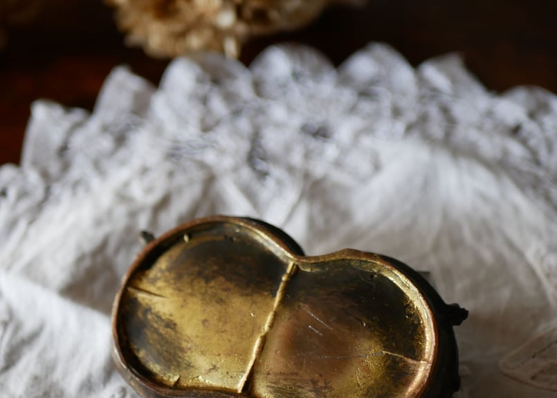 アール・ヌーヴォー アンティーク ブロンズプレート 【公式通販】