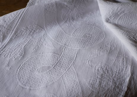 Pique de Marseille, Bed cover