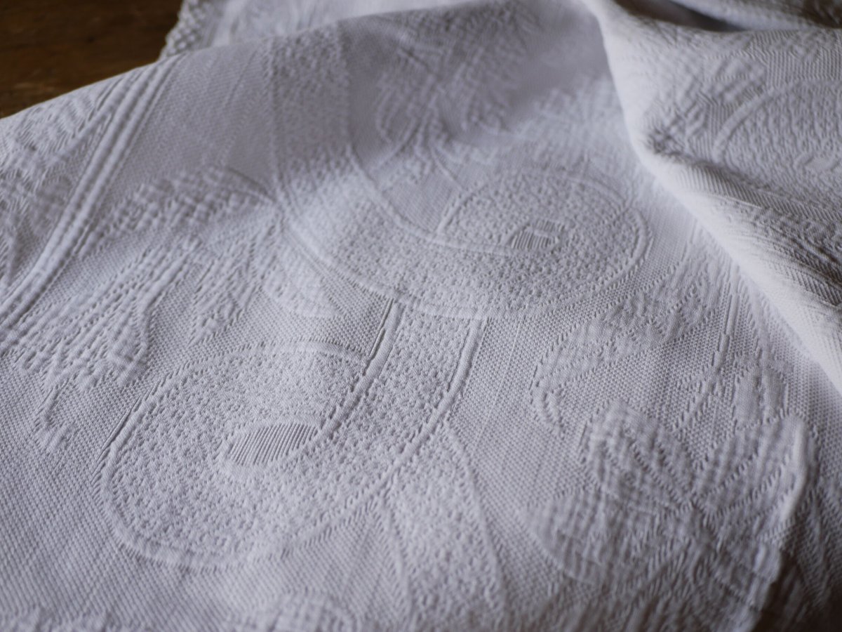 Pique de Marseille, Bed cover | mamantique