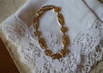 filigree bracelet, Gold plated