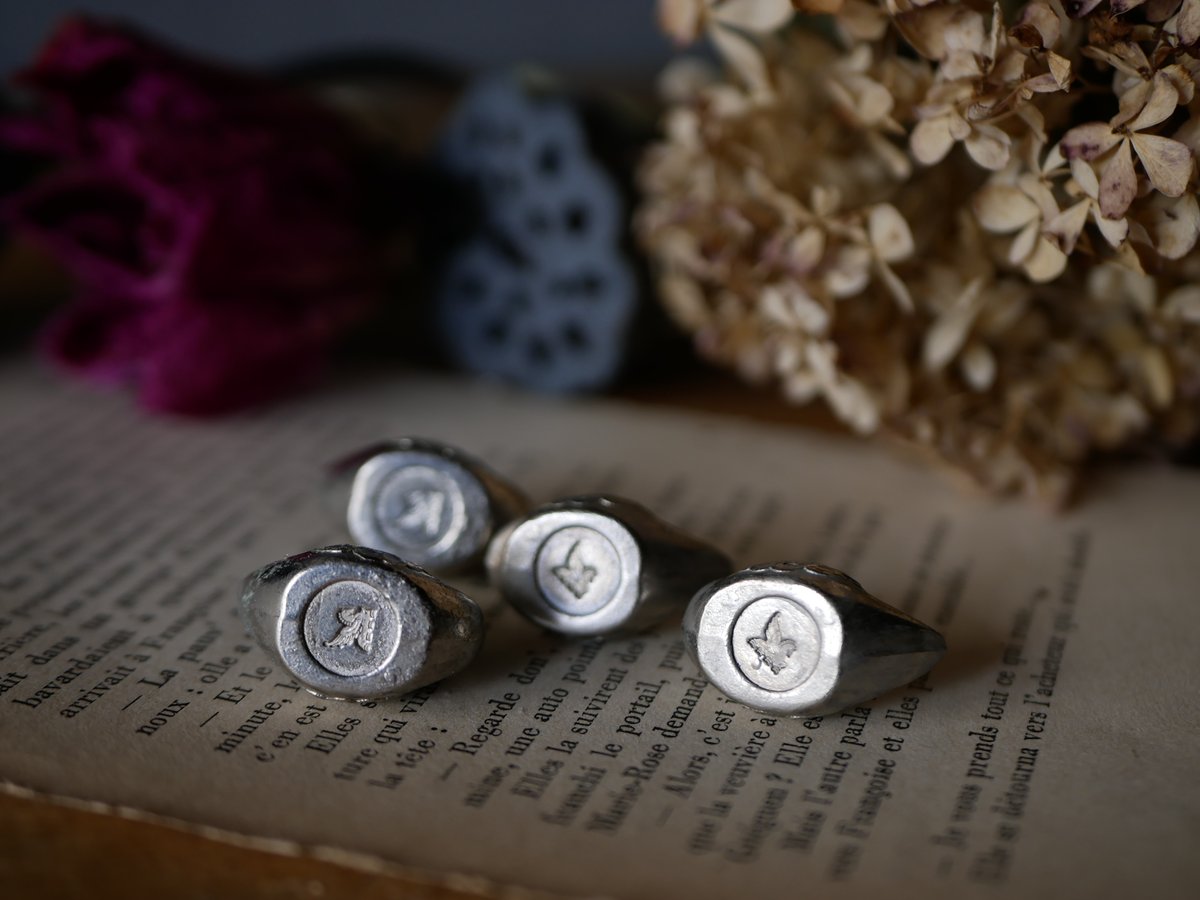 スワン カードスタンド 白鳥 刻印入り フランスヴィンテージ | mamantique