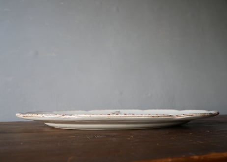 綺麗な大皿 フランスアンティーク SALINS