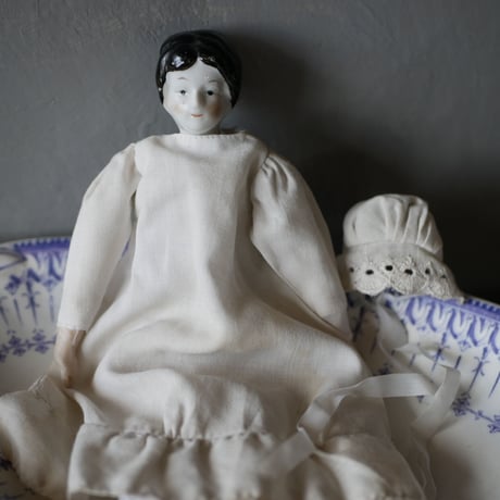 アンティークチャイナヘッドドール♡35センチお着替え付き♡ チャイナヘッド ドール お人形 アンティークドール ドイツ