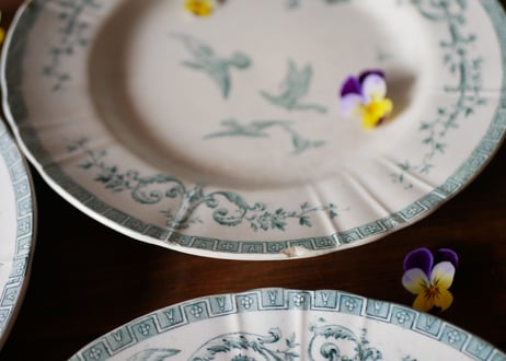 GIEN  ”Marie-Antoinette" plate