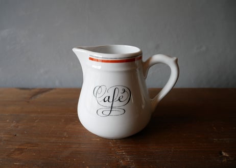 Cafe　ピッチャー　フランスアンティーク　APILCO