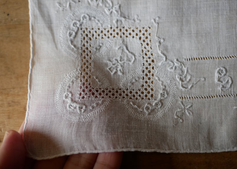 ハンカチーフ フランスアンティークのある暮らし ブロカントの