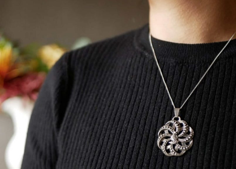 ペンダントトップ ノットスタイル フランスアンティーク アンティーク