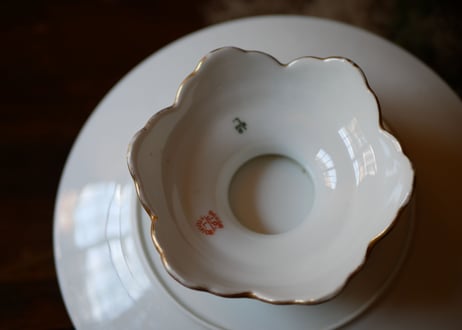【ご予約 RESERVED】LIMOGES リモージュ ケーキスタンド コンポティエ フランスアンティーク