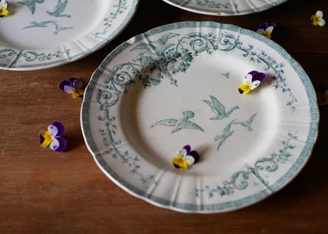 GIEN  ”Marie-Antoinette" plate
