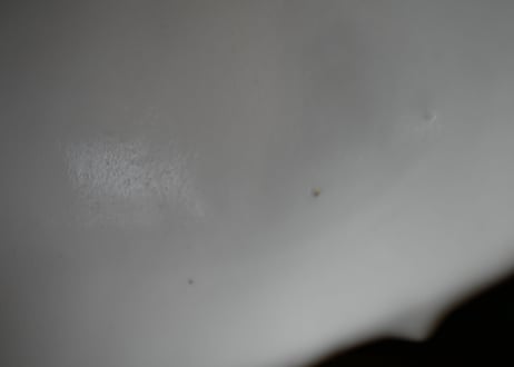 White plate