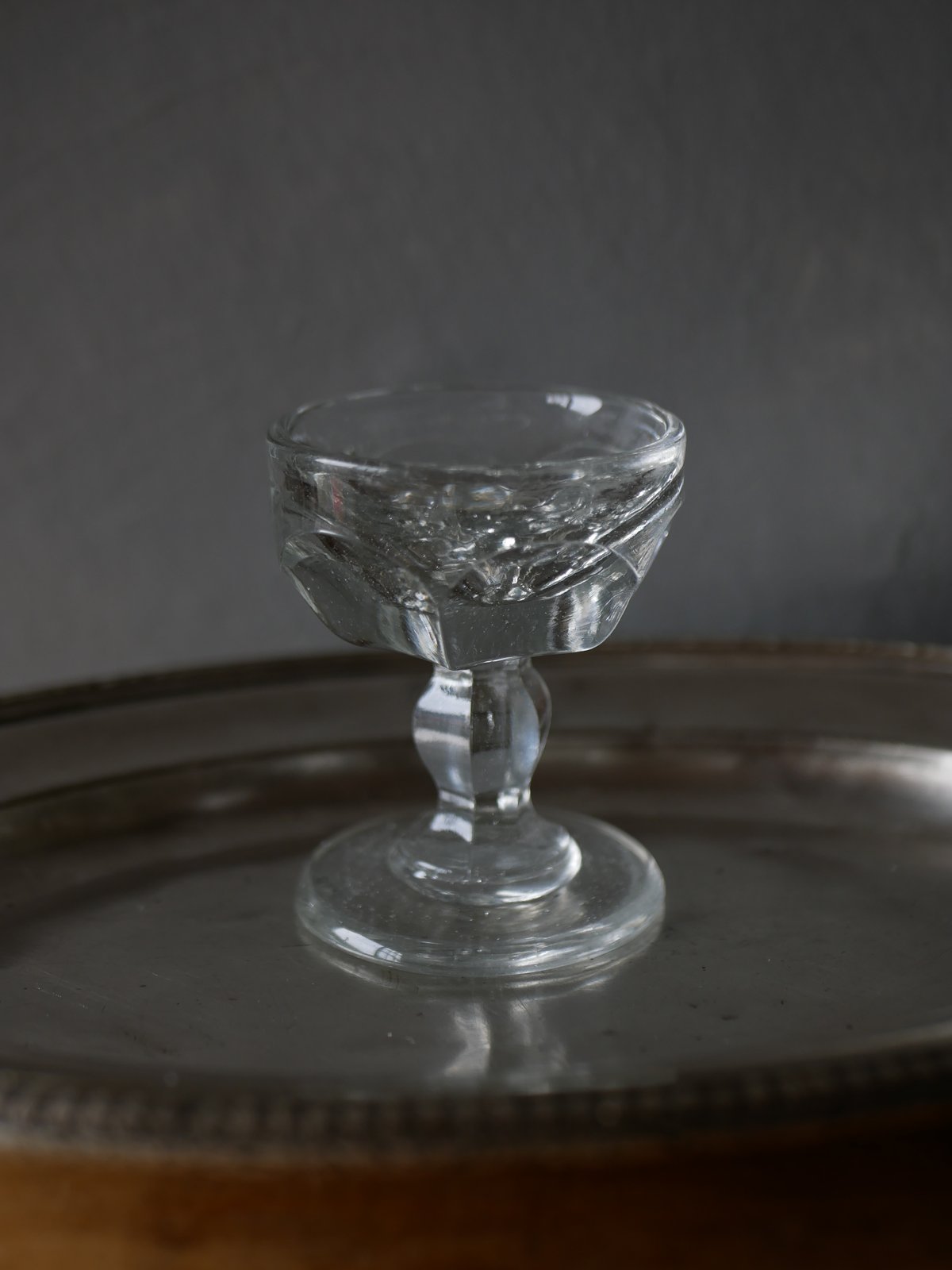 トロンプルイユ リキュールグラス ガラス フランスブロカント フランス