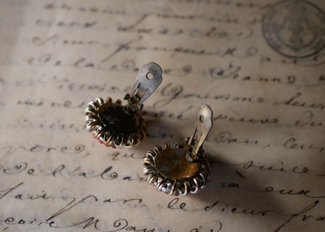 素敵なイヤリング FRANCE antique BROCANTE vintage