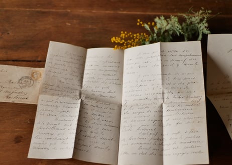 #6  Old french Letter
