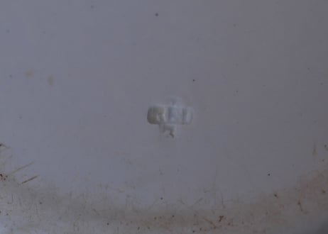 CREIL , antique plate