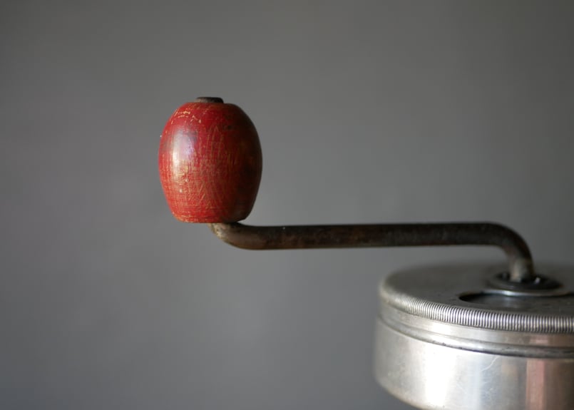 フランス アンティーク コーヒー ハーブ ミル グラインダー 1800年代