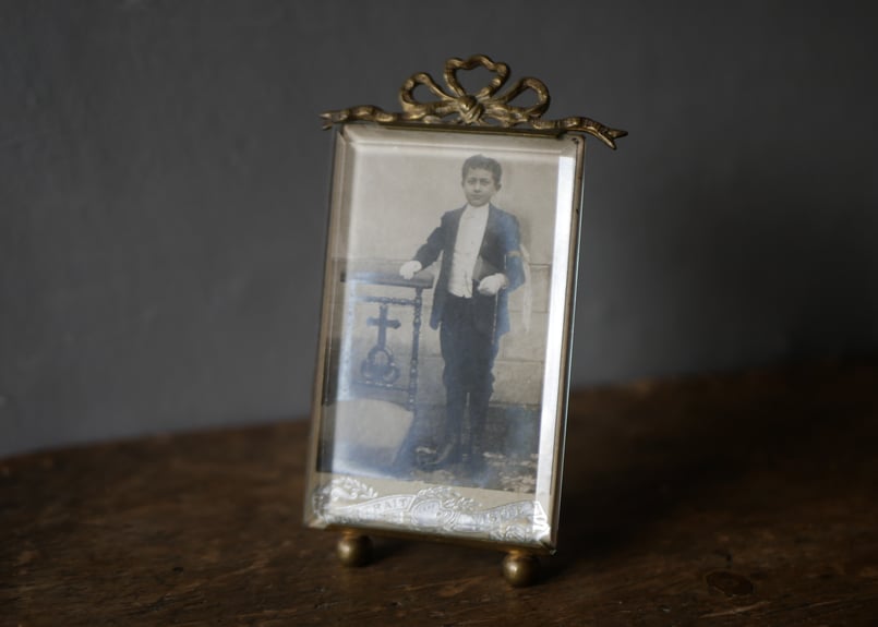 フォトフレーム フランスアンティーク 写真立て ブロカント