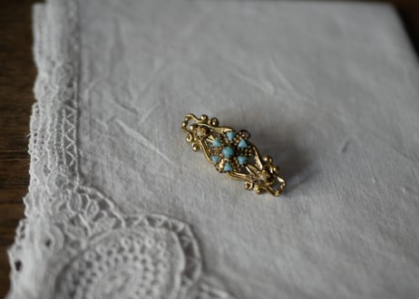アンティークブローチ　ヴィンテージアクセサリー　フランス　アンティークのある暮らし