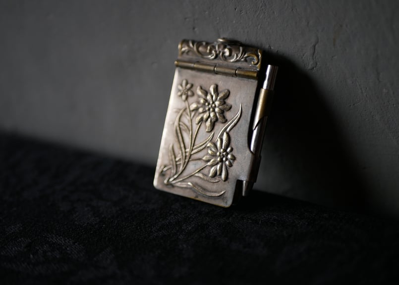 専用です　カルネ・ド・バル　エーデルワイス　フランスアンティーク　アンティーク カルネ・ド・バル エーデルワイス フランスアンティーク アンティーク