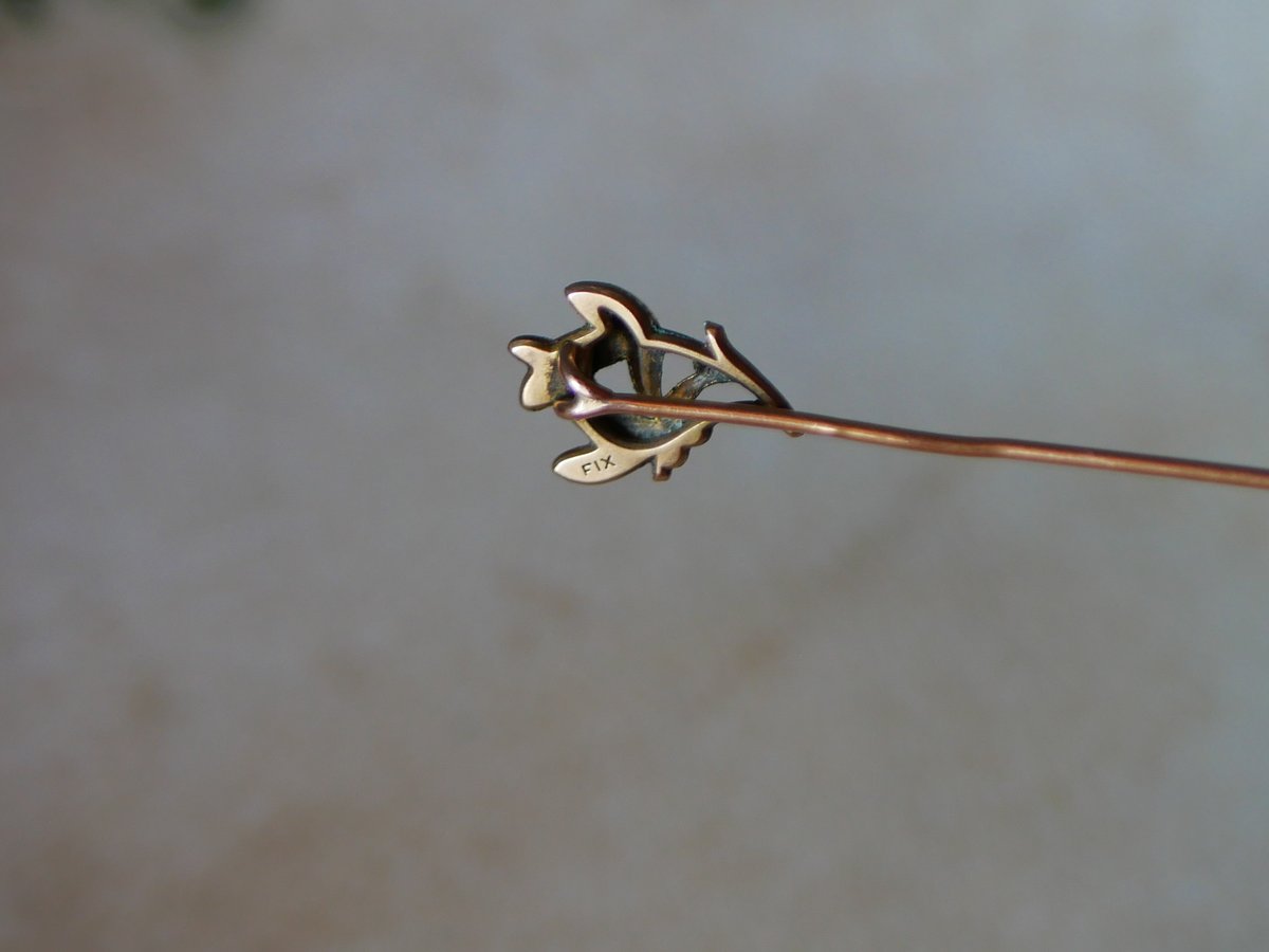 FIX 宿り木 ハットピン クラヴァットピン フランスアンティーク