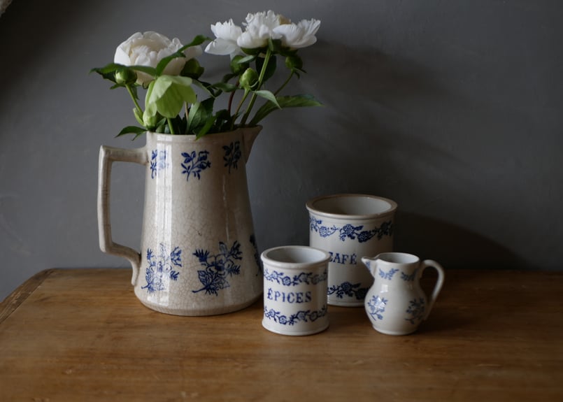 SAINT－UZE ピシェ 花器 水差し アンティーク ブロカントの