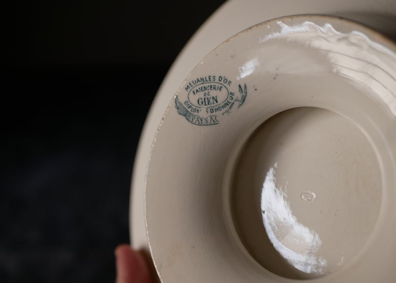 コンポティエ GIEN ジアン フルーツスタンド ケーキスタンド フランス