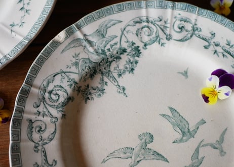 GIEN  ”Marie-Antoinette" plate